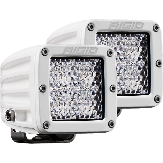 RIGID Industries D-Series PRO Hybrid-Diffused LED - Pair - White [602513]