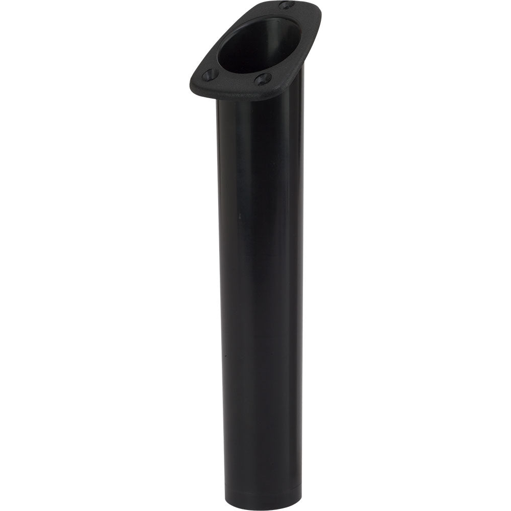 Sea-Dog Narrow Gunnel Flush Mount Rod Holder - Black [325060-1]