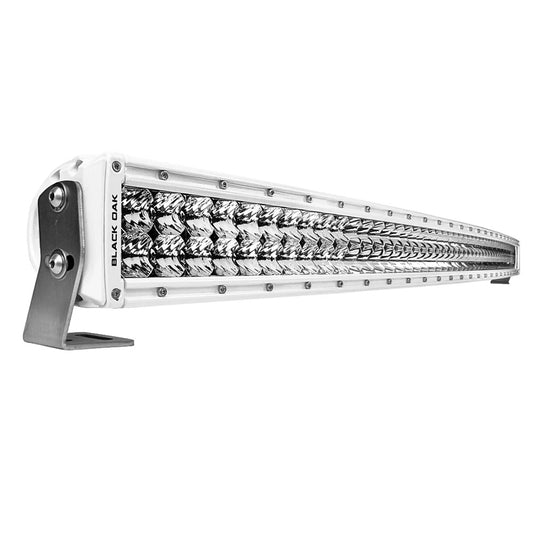 Black Oak Pro Series 3.0 Curved Double Row 50" LED Light Bar - Combo Optics - White Housing [50CCM-D5OS]